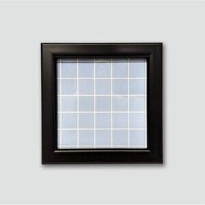 X9 Harbortown 4"x4" Soft Linear Profile Mini Picture Frames Black NEW